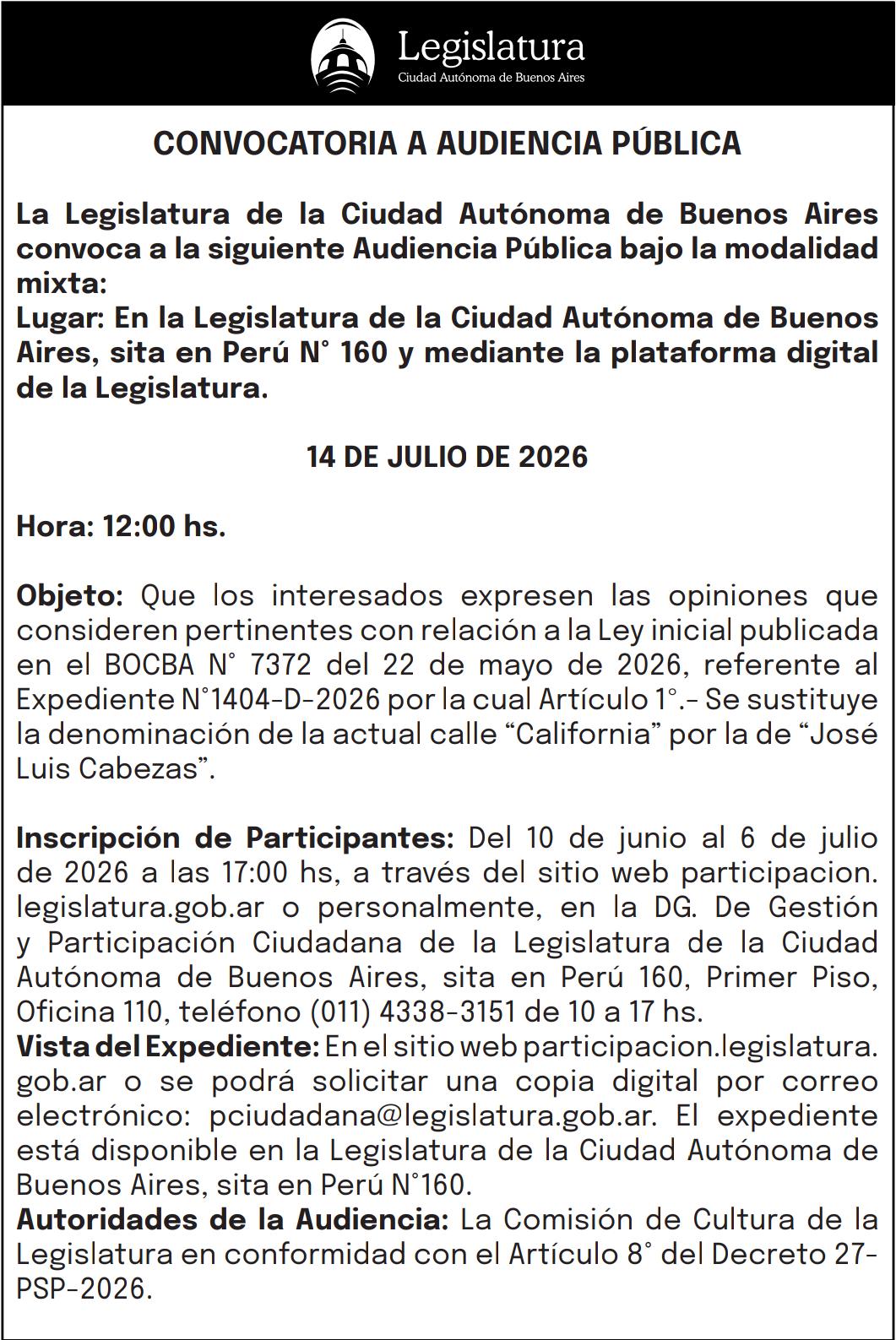 Audiencia Publica 